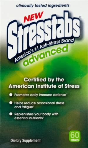 stresstabs ingredients|Stresstabs® Anti.